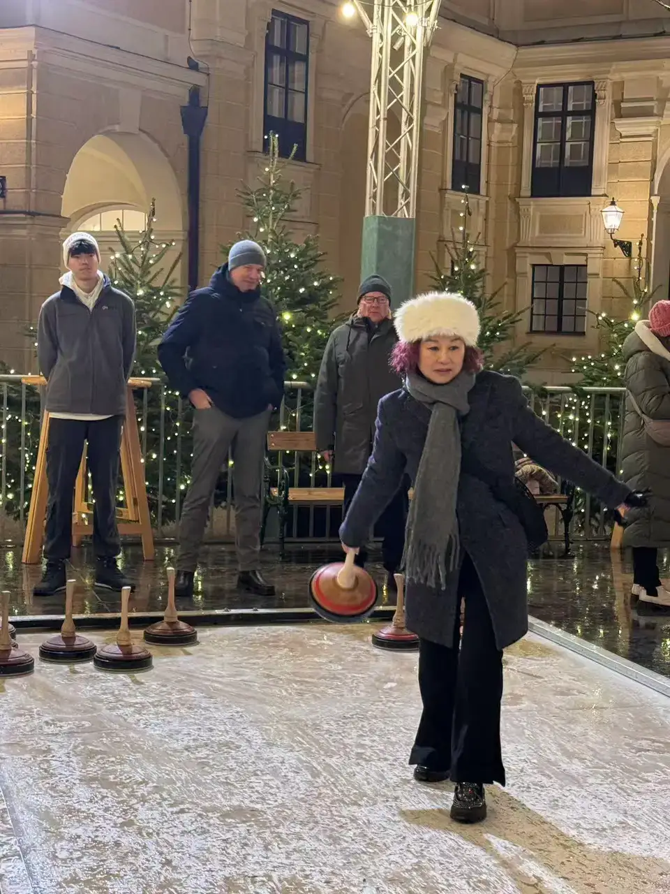 Adventliches Eisstockschießen – Foto 13