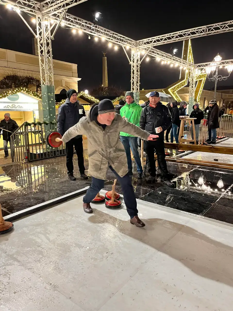 Adventliches Eisstockschießen – Foto 2