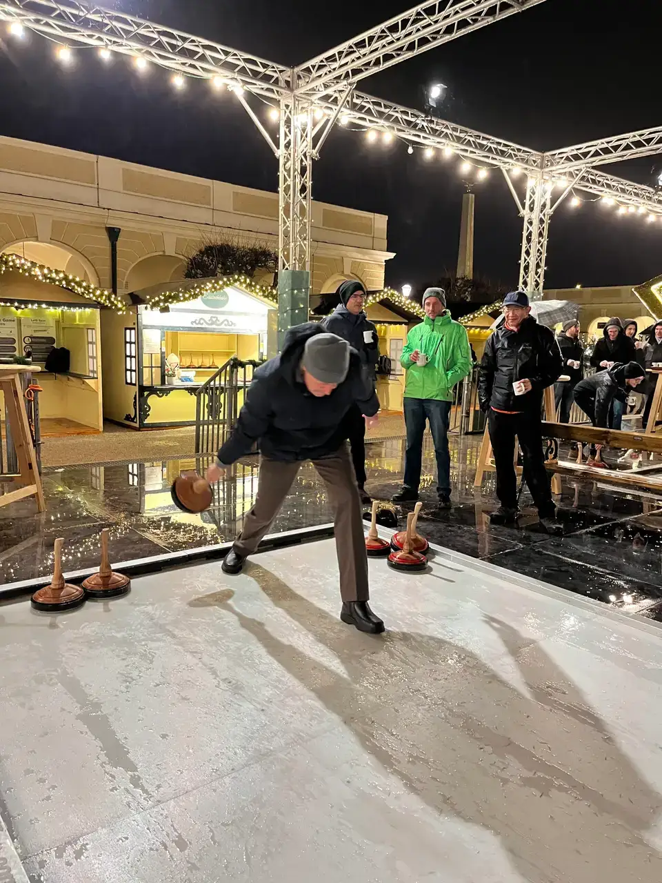 Adventliches Eisstockschießen – Foto 3